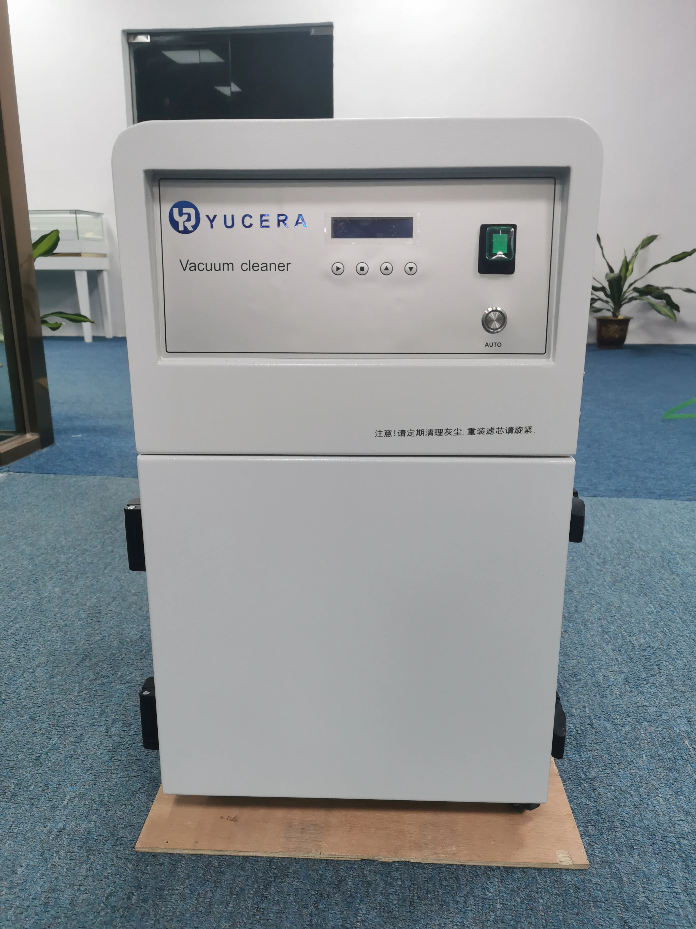 YUCERA Vacuum Cleaner R-407 Silent Dental Lab Zirconia Block Milling Machine Dust Collector