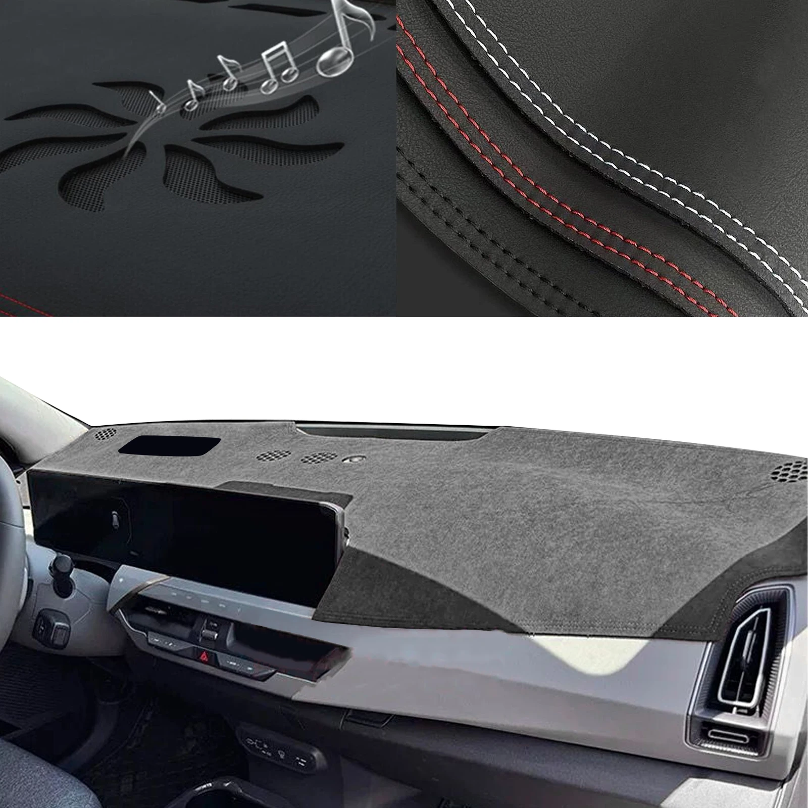

fit for Kia EV5 2024 2025 2026 Special Customized Dashboard Cover Anti‑Glare Sunshade Pad Dash Mat Interior Accessories