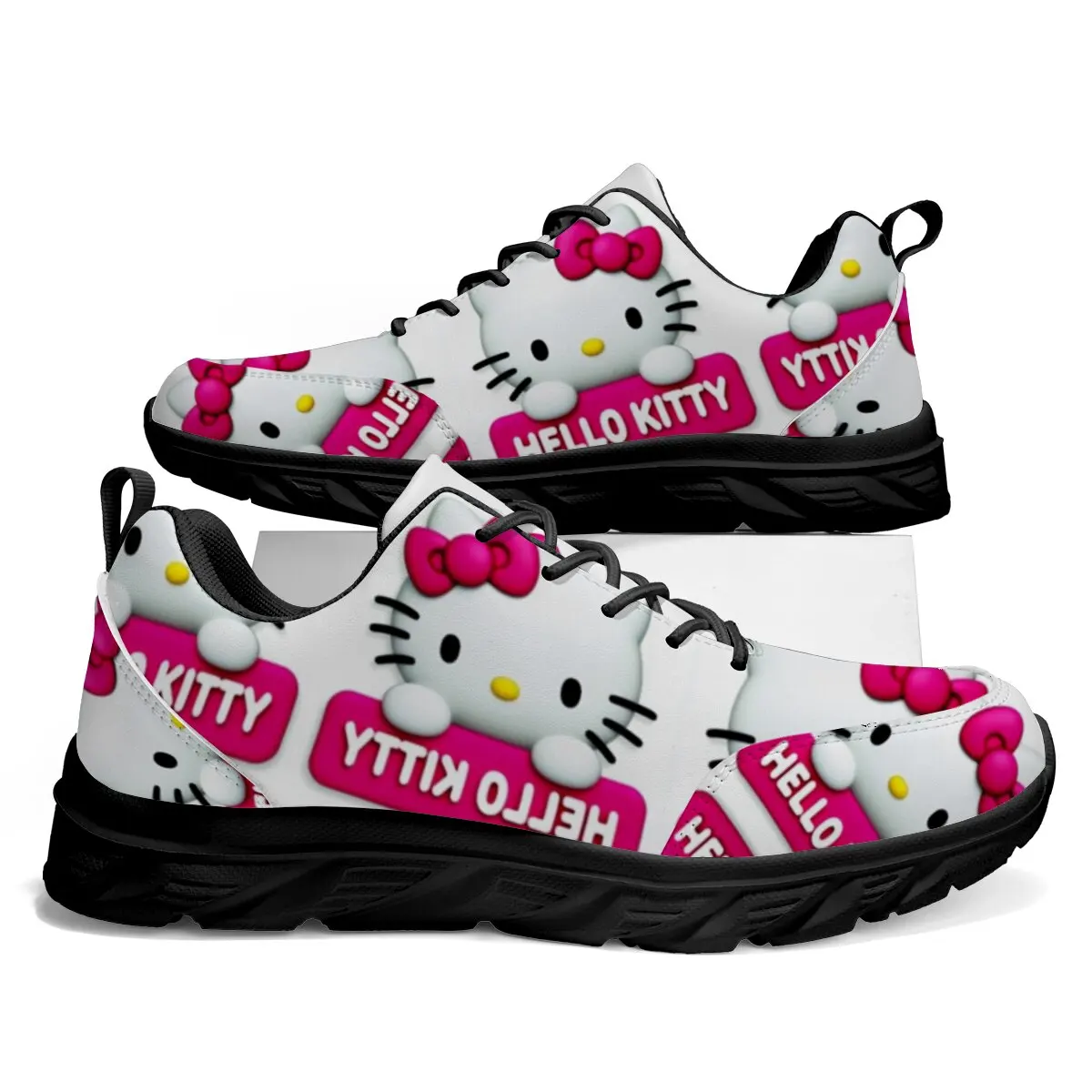 

Disney Hello Kitty Men Running Shoes Fashion Breathable Outdoor Male Sports Shoes Sneakers Women Comfortable Athletic Footwear
