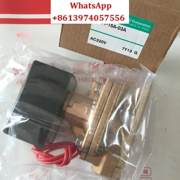 

Solenoid valve AD11-15A-02C-AC220V AD11-20A-02A-AC220V 25A New