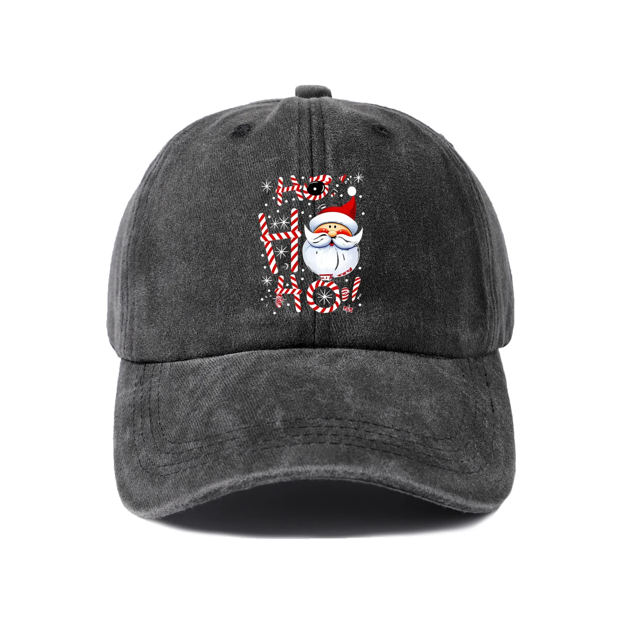 Expressive Slogan Graphic Graphic Baseball Cap, Vintage Washed Adjustable Unisex Dad Hat, Casual Gift