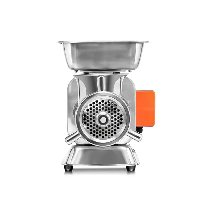1500W Electric Meat Grinder Pure Copper Motor Stainless Steel Frozen Meat Processor For Home Commercial Kitchen Use