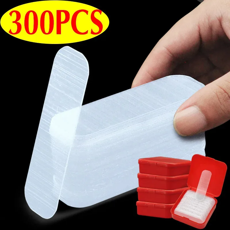 1-7box Double-sided Adhesive Tape Washi Tape Reusable Waterproof Wall Sticker Non-marking and Washable Self Adhesive Home