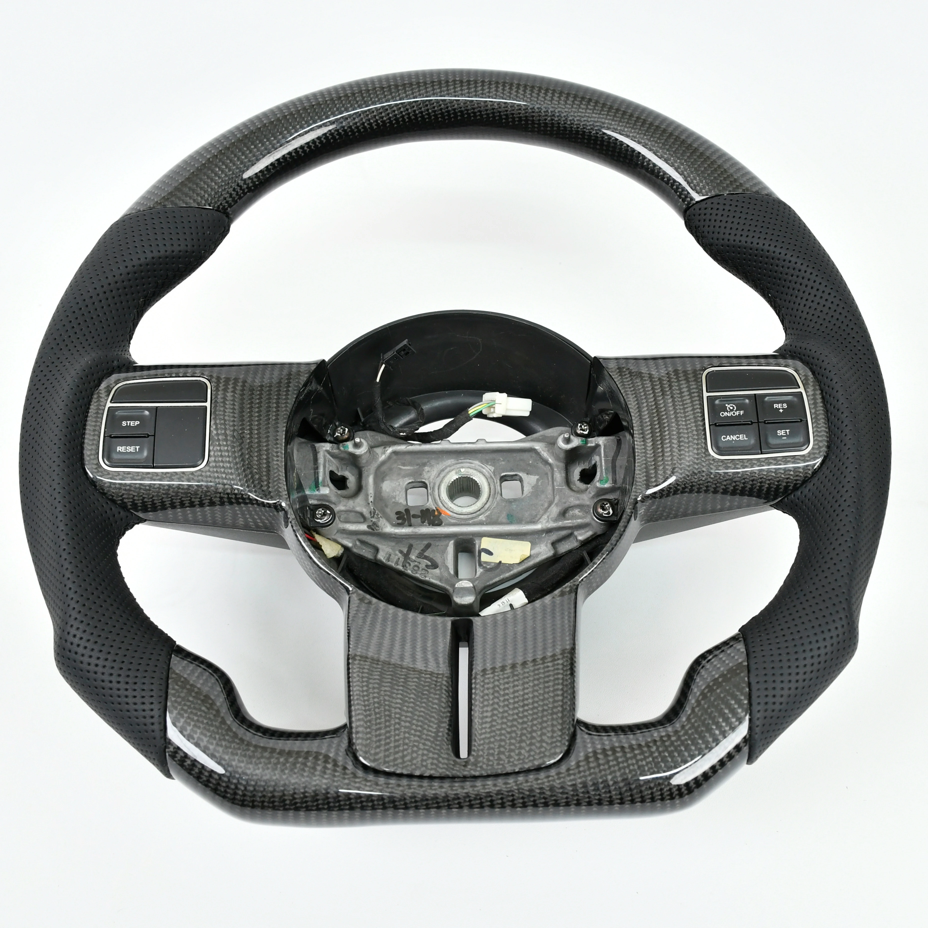 

YTcarbon For Wrangler JK Unimited Rubicon Carbon Fibre Auto Parts Custom Carbon Fiber Steering Wheel
