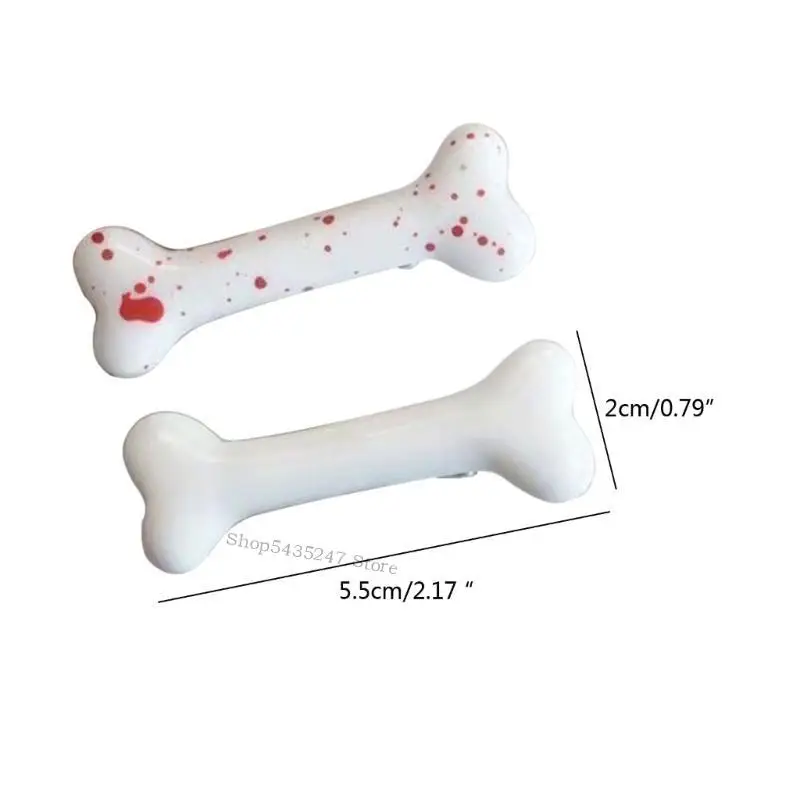 Clip capelli in plastica Cucciolo carino Plastic Hairpin Halloween Cosplay Costume Capelli Pins H7EF