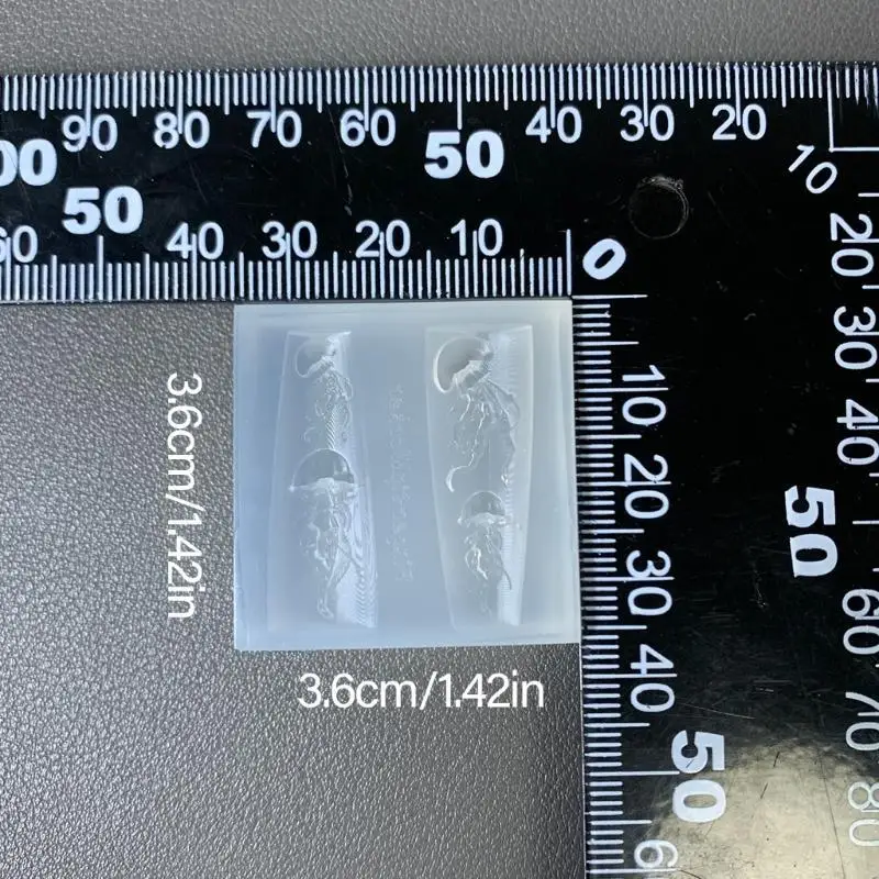 قالب فني للأظافر متعدد الأغراض مصنوع من مواد سيليكون متينة لأنماط إبداعية #6