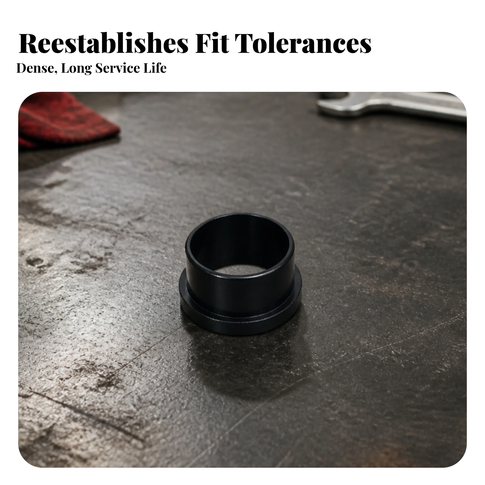 32 Mm to 25 Mm Shaft Adapter Easy-Install Fitness Equipment Replacement Bushing for Exercise Machine Maintenance