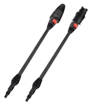 Varita de extensión de lavadora de alta presión para LAVOR/ PARKSIDE PHD con boquilla de pulverización de ángulo ajustable y boquilla Turbo