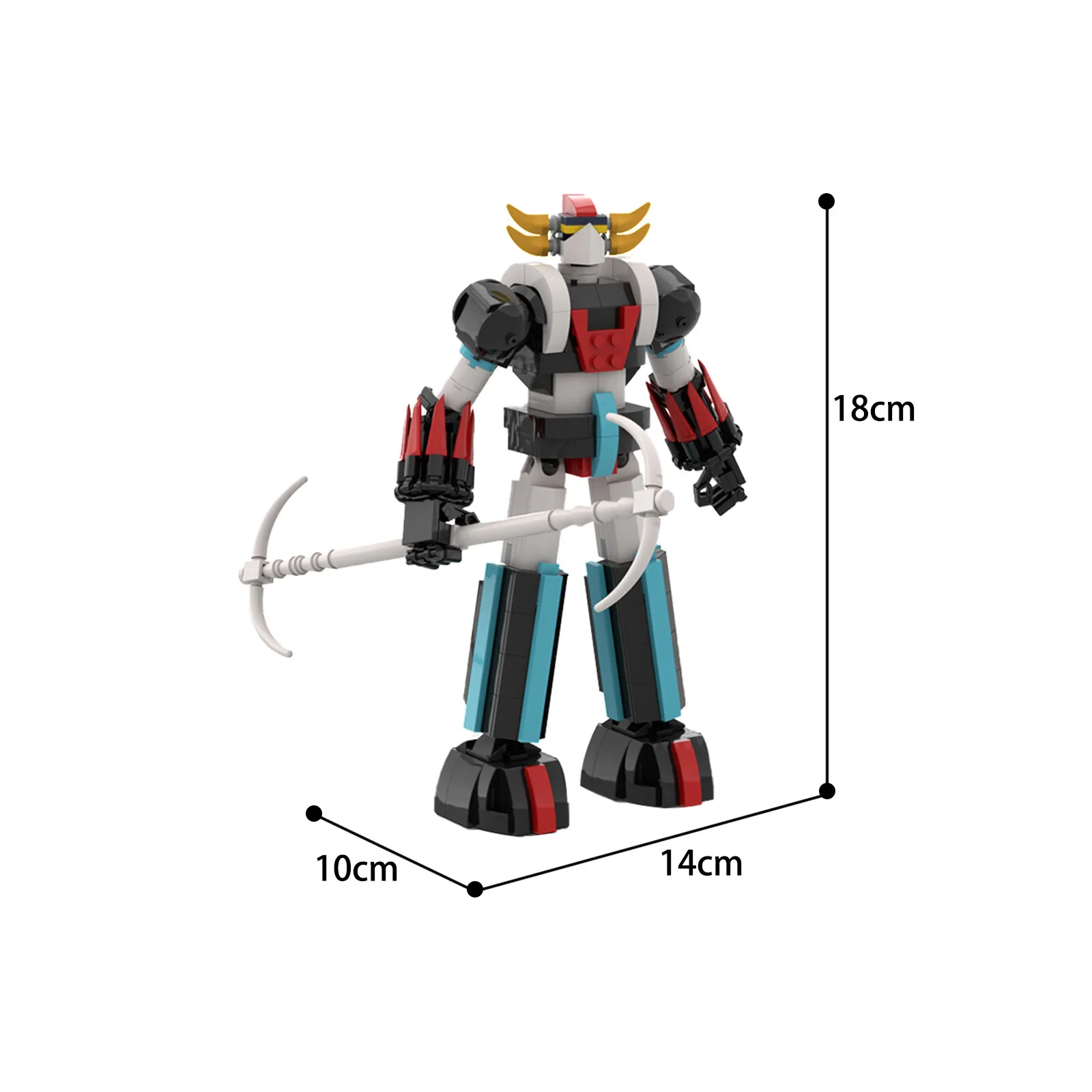 

Изготовленные на заказ MOC: C6259 Space Robot 476, детали из ТВ-шоу, подарок на Рождество