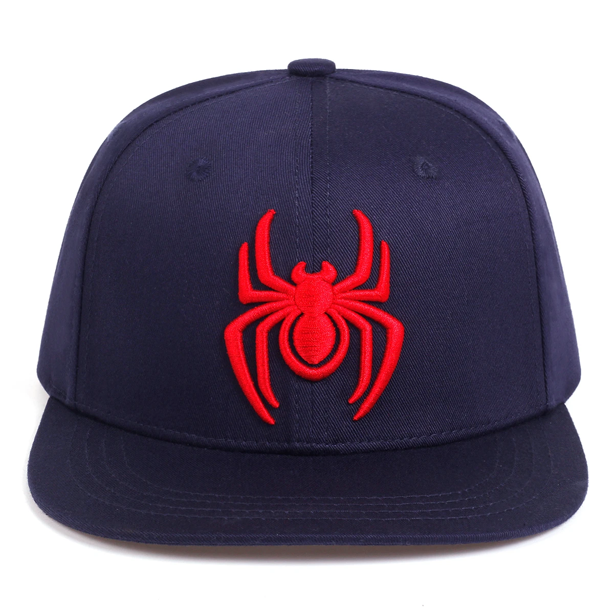 New Fashion Spider Embroidery Adjustable Snapback Cap Hot Sale Man Hip Hop Baseball Hat Women Fashion Sports Hats