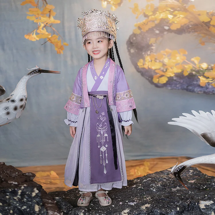 

Autumn new super fairy country style girls' Han clothes autumn women's treasure national style ancient dress performance clothes