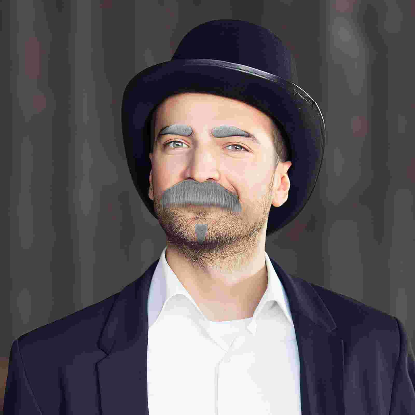 Bart Fälschung für Mann Santa Claus Bärte Kostüm Gesichts haar Halloween Dekorationen