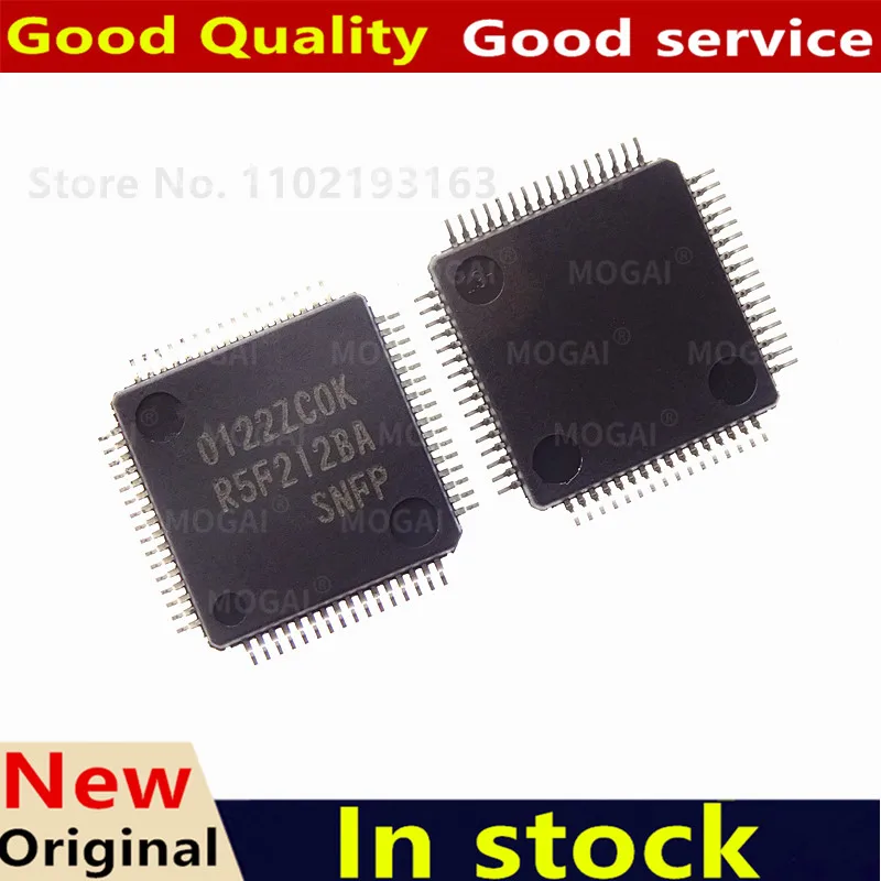 (2-5piece) 100% New R5F212BA R5F212BASNFP QFP-64 Chips