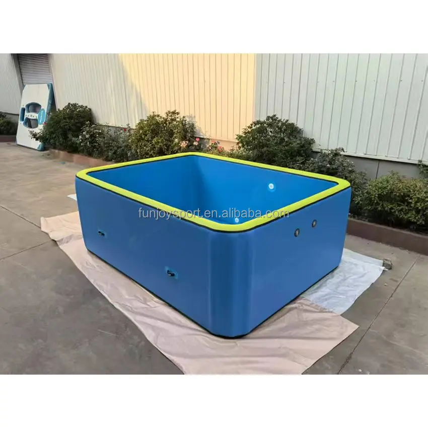 

Wholesale Adult Pool Drop Stitch Rectangle Inflatable Swimming Pool Made Of Durable Material