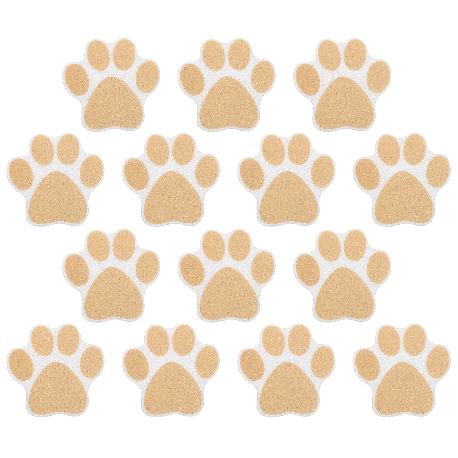 

20Pcs Bathroom Non-Slip Sticker Dog Paw Print Adhesive Tub Strips Shower Safety Grips Anti-Skid Bathtub Floor Decals