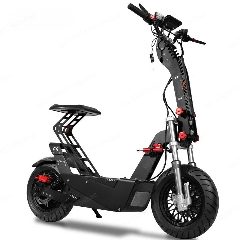 Cross-border electric vehicle 8000w dual-drive moped