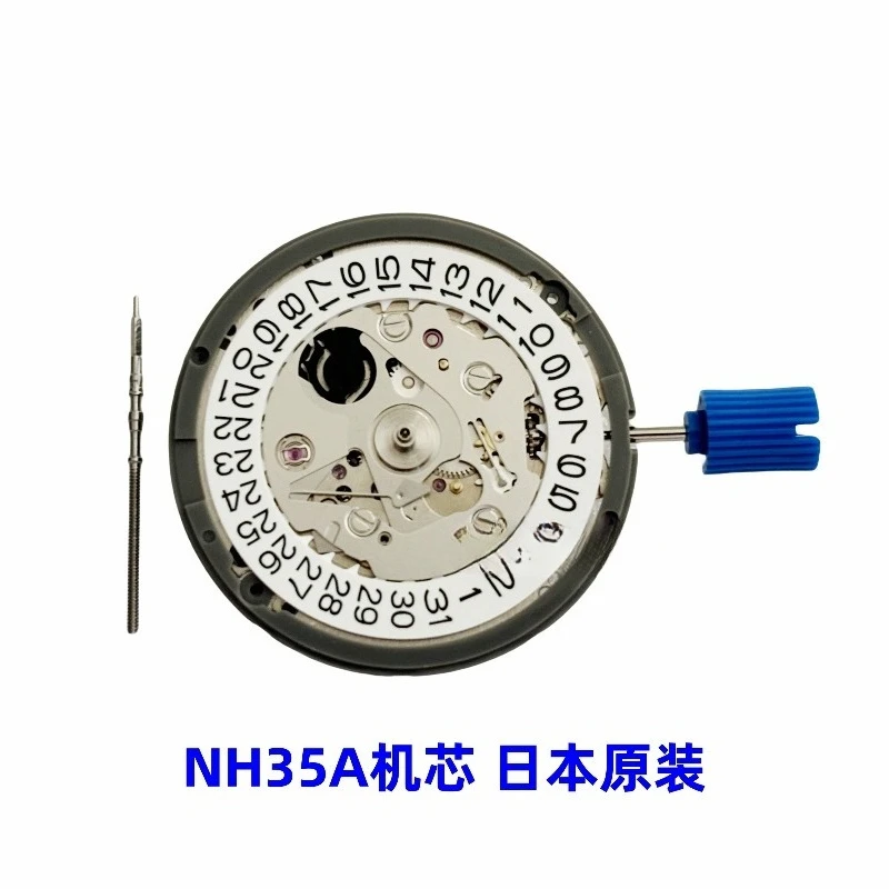

Аксессуары для часового механизма для NH35A, оригинал для NH35A, новый механизм с тремя стрелками и одним календарем