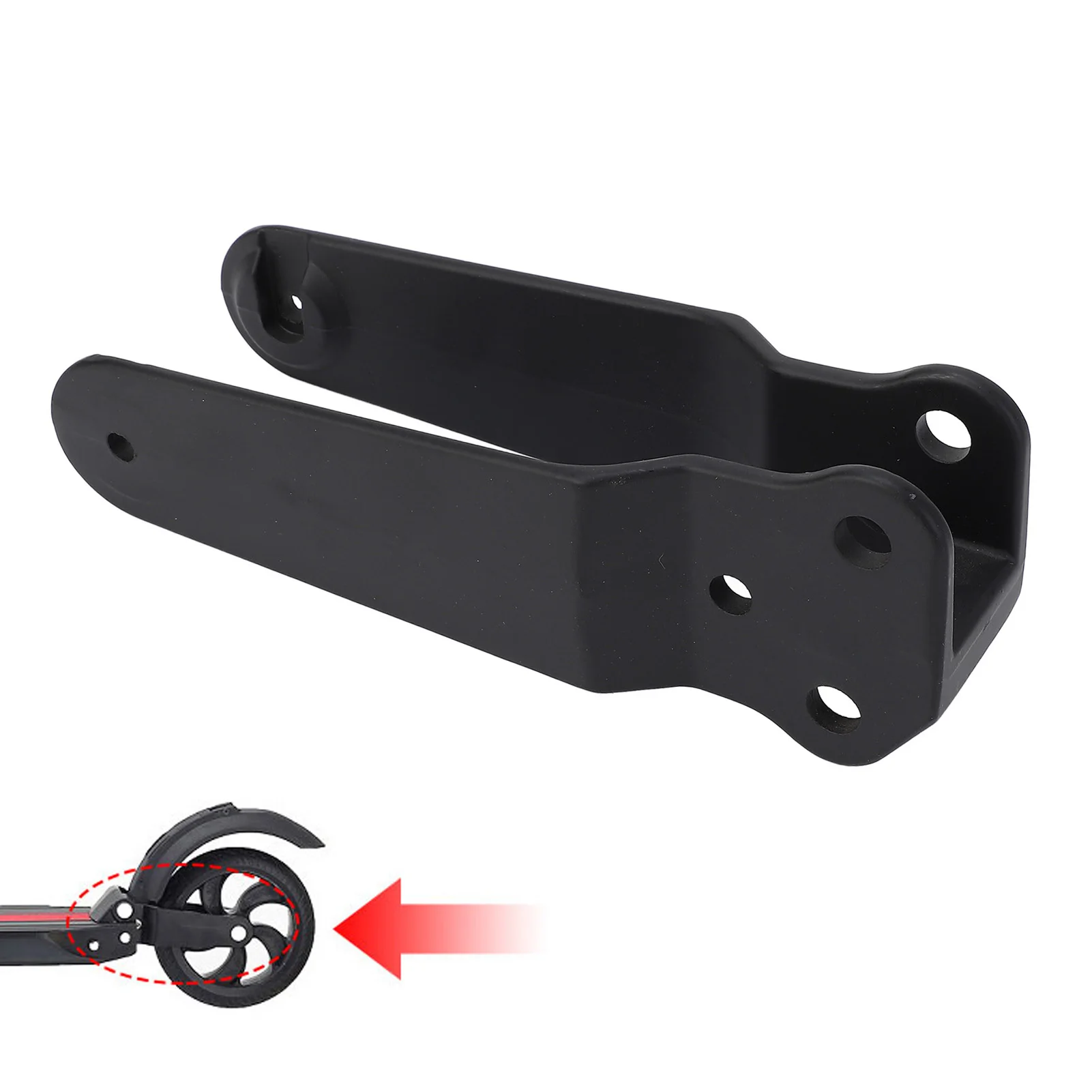 

Electric Scooter Rear Fork Bracket 8 Inch Aluminium Alloy Easy Installation High Quality Scooter Rear Wheel Support for S1 S2 S3