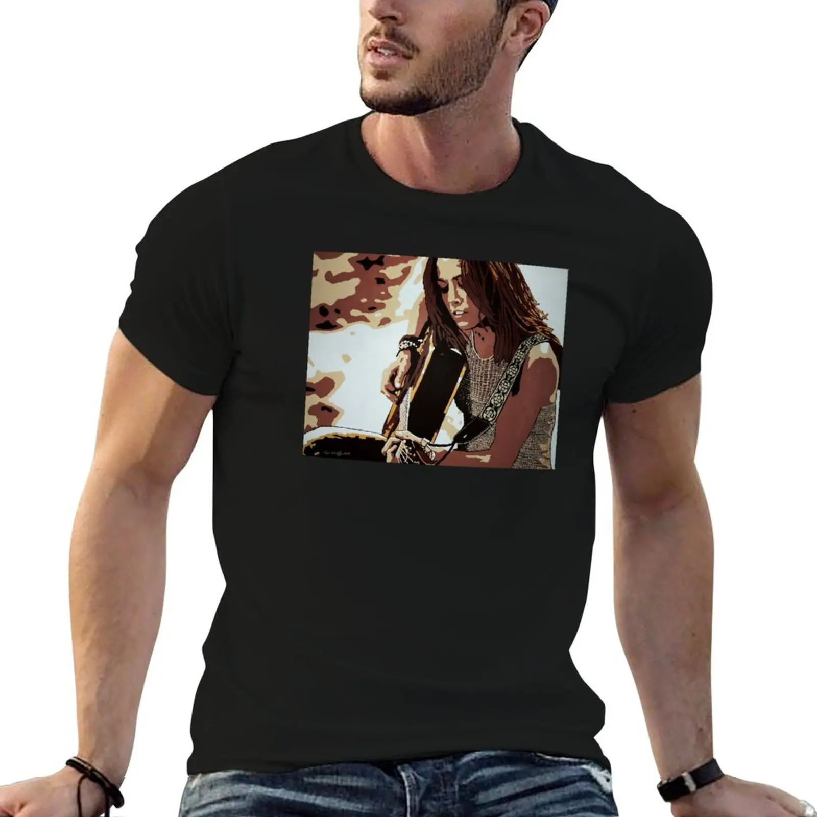 

Sheryl Crow T-Shirt t shirt for man 100 percent cotton t shirts for man cotton funny t shirts for man cotton soft T-Shirt