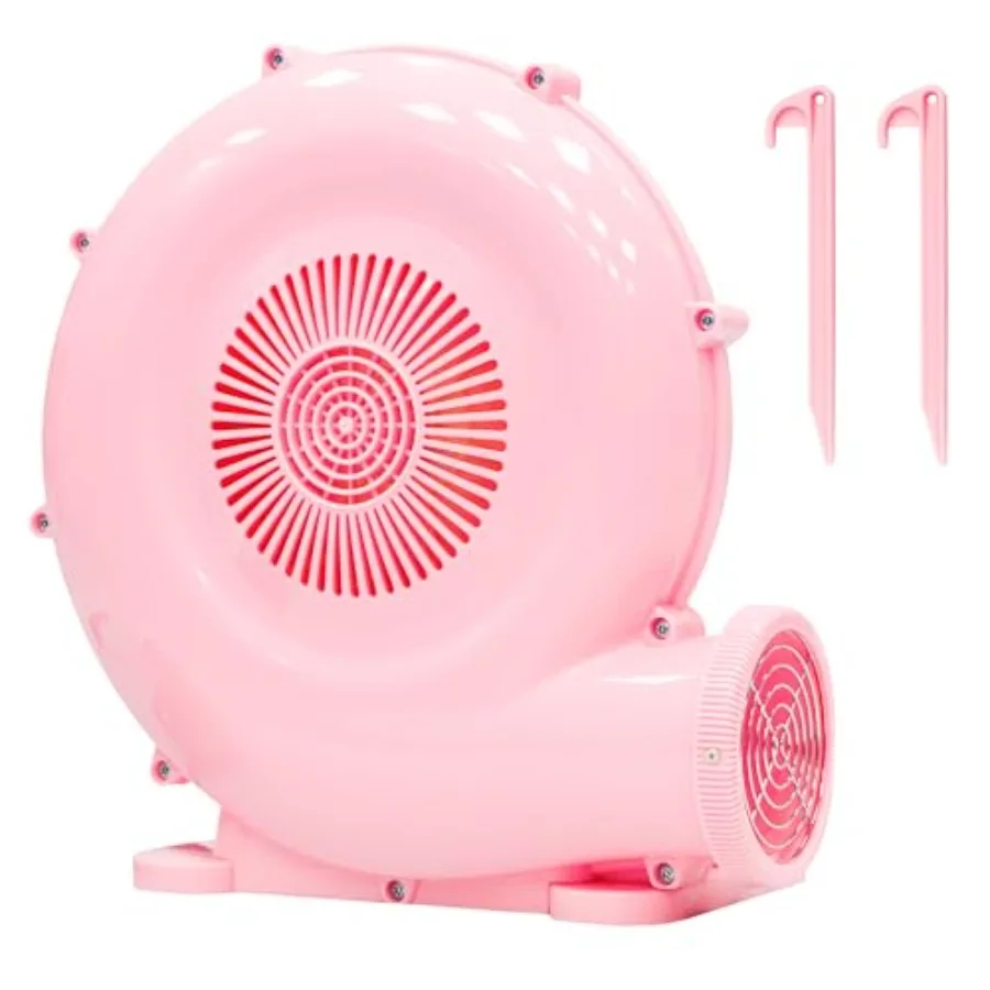 

Air Blower, 850W Bounce House Blower for Indoor Outdoor Uses, Portable Inflatable Blower for Bouncy Castle Jumper Water Slide B