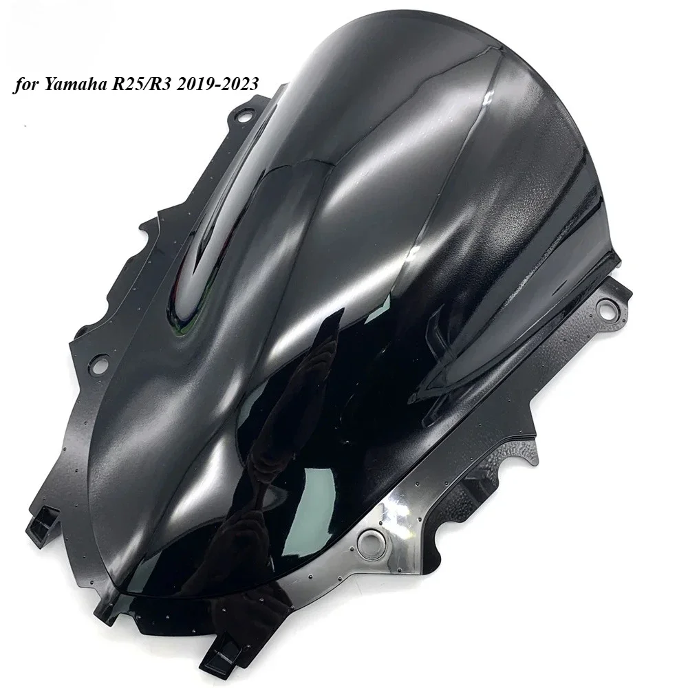 

Мотоциклетный спортивный гоночный двойной пузырьковый лобовое стекло, дефлектор козырька для YAMAHA YZF-R3 2019-2023 2022 2021 YZF-R25 R3 R25