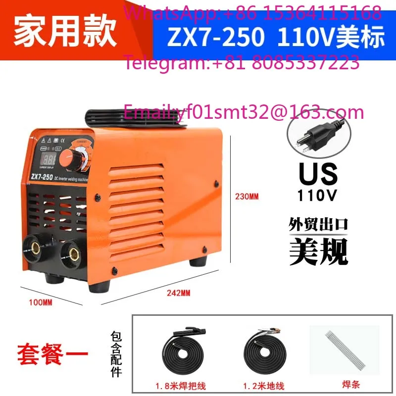 110V High Power Inverter DC Manual Welding Machine Industrial Welder Equipment For Advertising Sign Iron Frame Metal Fabrication