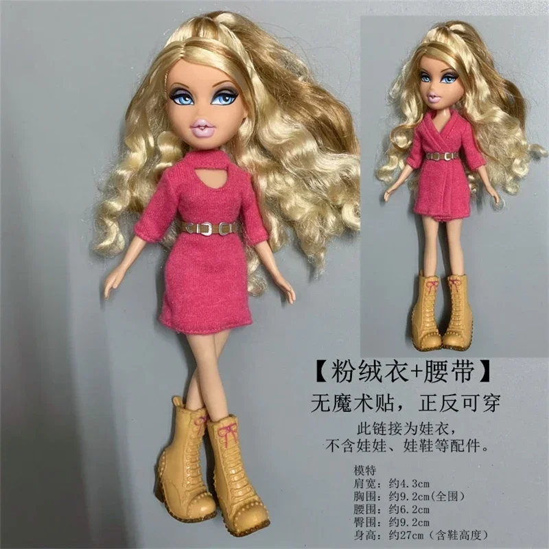 30cm Monstering High Doll for Bratzes doll Dressing Soft Casual Wear Handmade Clothes Outfit Doll Clothing Girl Toys