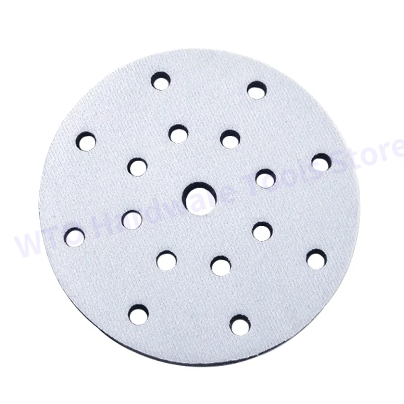 

1PC 6 Inch 17 Holes Soft Sponge Interface Pad Sanding Pads Hook and Loop Sanding Discs For Festool Sander Power Tool Polishing