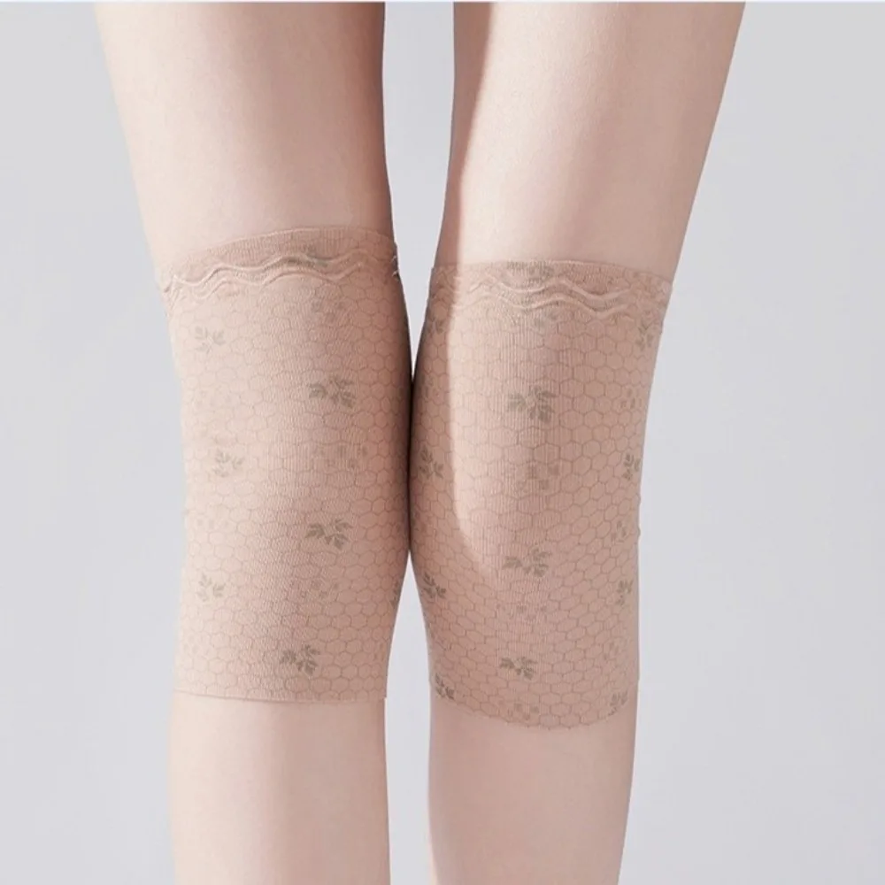 1 Pair New Ultra-thin Knee Pad Non-slip Breathable Knee Support Sleeve Stretchy Protecter Knee Support Men Women