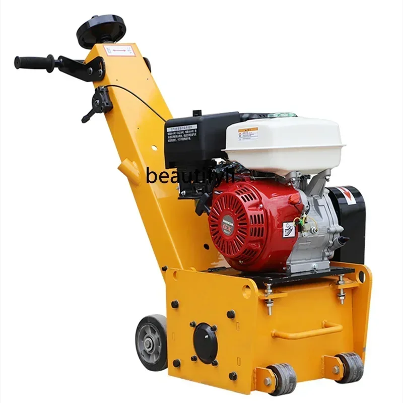 Hot sales  Concrete pavement milling machine Ground chiseling machine Cement hair pulling machine Electric hand push type