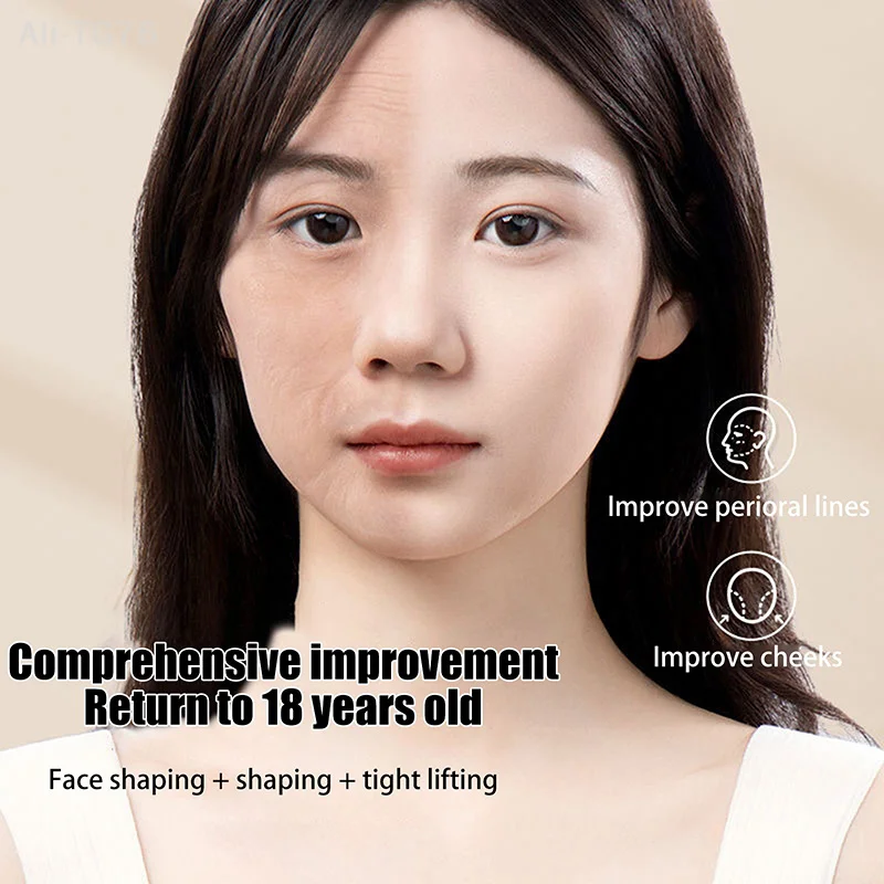 二重顎解消フェイスリフティングバンド Vラインフェイススリムストラップ 二重顎引き締めスリムストラップ フェイスマスクツール