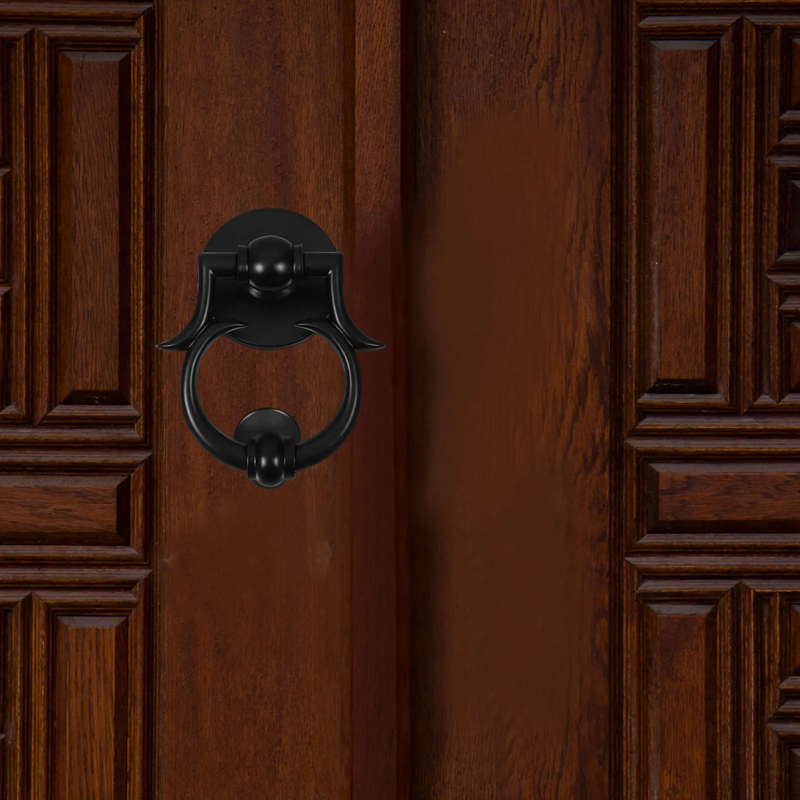 

1 Set European Door Knocker Zinc Alloy Front Gate Knocker Security Decorative Replacement Chic Home Entrance Exterior Hardware