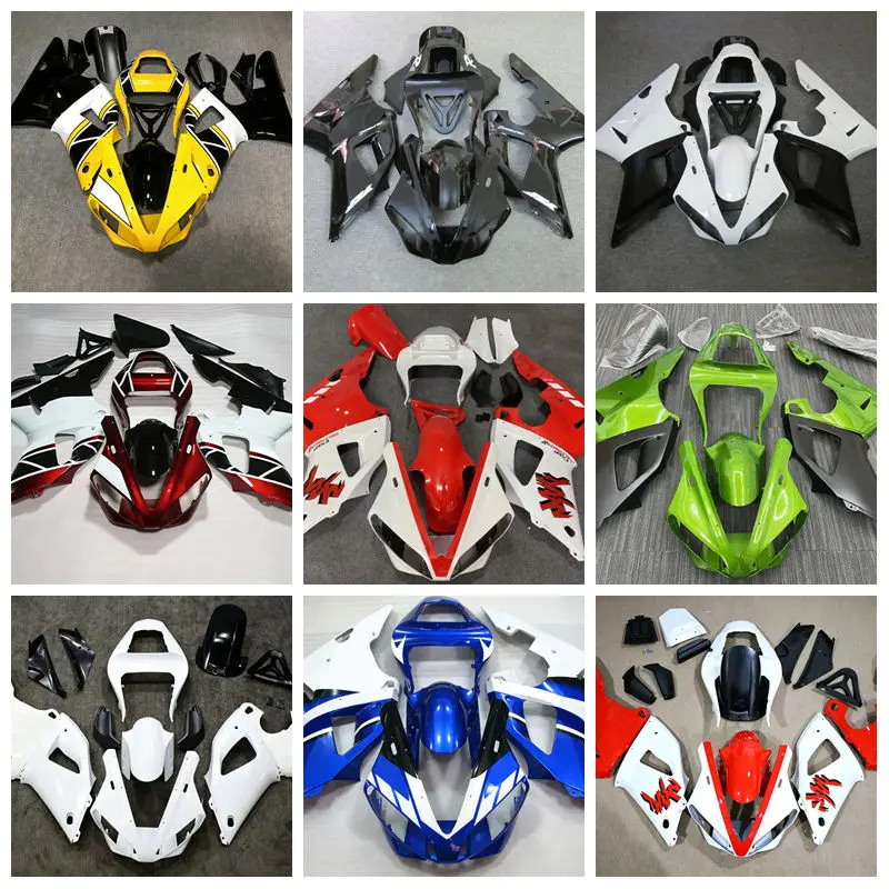 Suitable for Yamaha R1 2000 2001 motorcycle modified fairing shell accessories multi-color optional can be customized