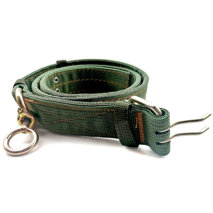 Livestock Pet  Adjustable Dog Cow Sheep Grazing Traction Rope Extra Thick Canvas Cattle Collar Add Copper Bells Tracker