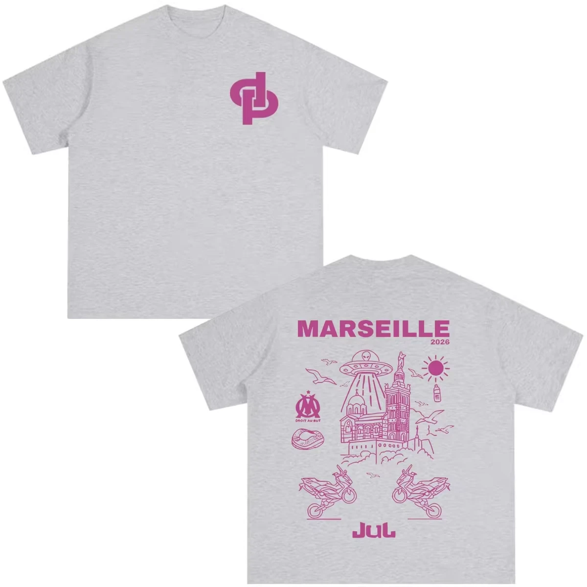 Rapper Jul 2026 Merchandise Unisex T-Shirt, ästhetisches, trendiges, lockeres, kurzärmliges Streetwear-T-Shirt aus reiner Baumwolle für Damen und Herren – Detail 3