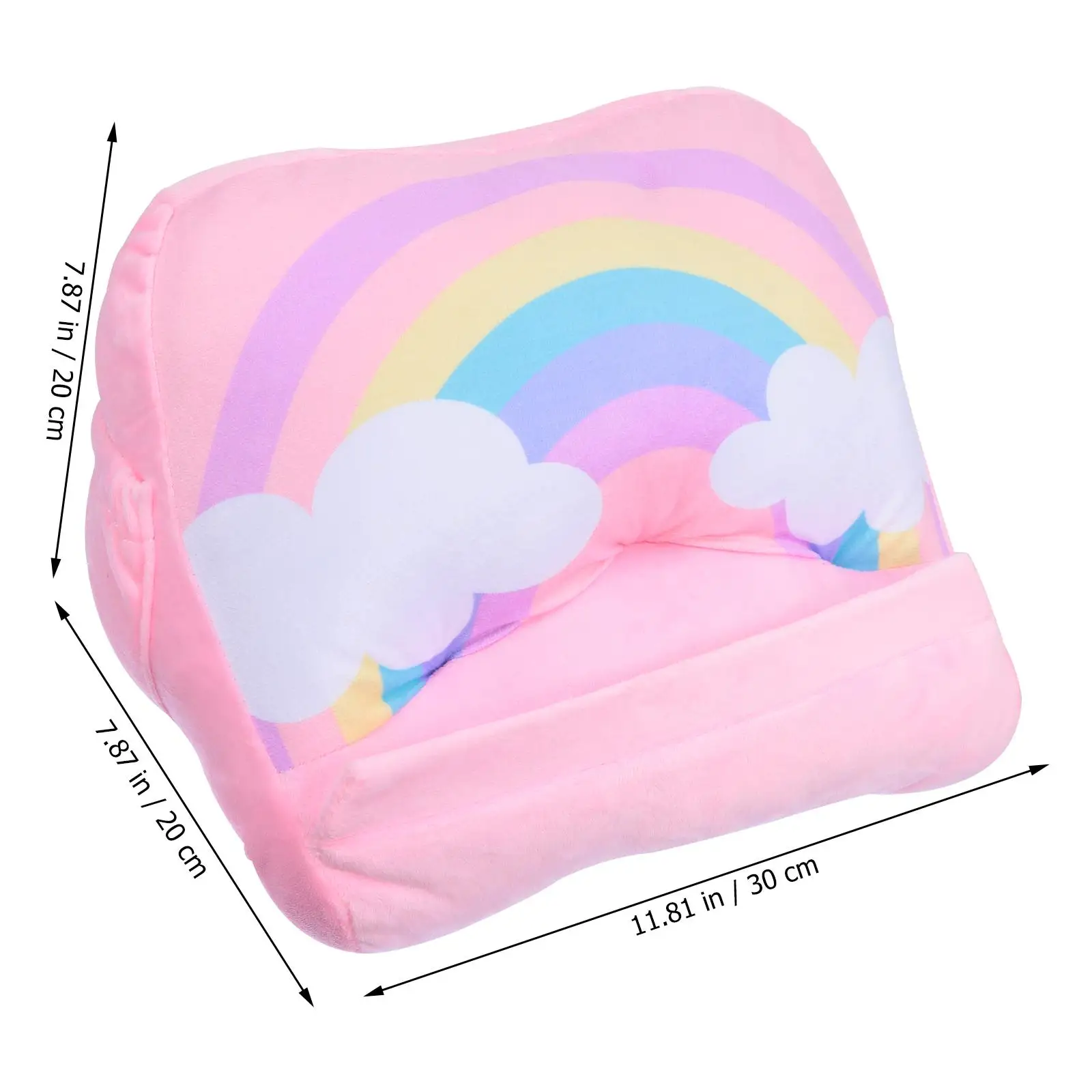 Support d'oreiller pour tablette, support pour ordinateur portable, téléphone portable, dessin animé, double usage