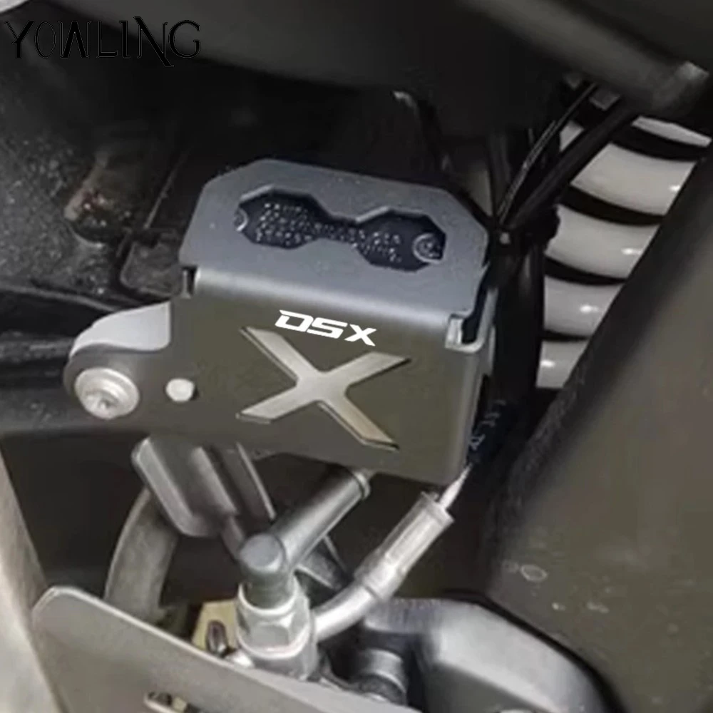

For Loncin Voge Valico DS625X 625DSX DSX 625 525DSX DSX525 DS525X 525AC Rear Brake Fluid Reservoir Cover Guard Oil Cup Protector