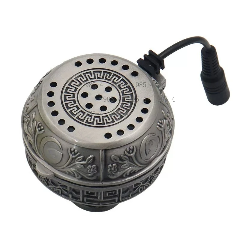 Smoke-Free Heating System Electronic Hookah Bowl, Modern Accessory for Traditional Shisha Electric Coal