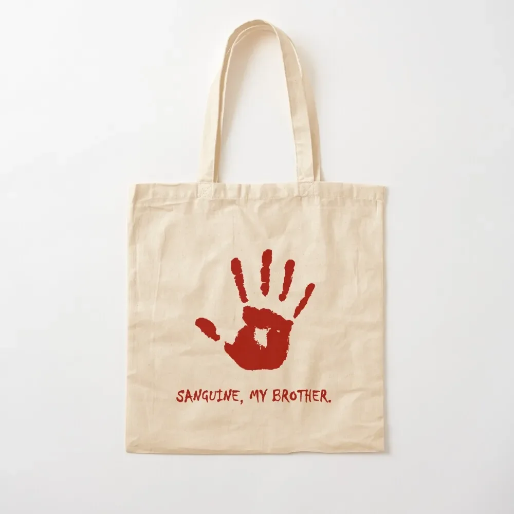 

Dark Brotherhood - Sanguine, My Brother. Tote Bag Women's beach bags shopper bags for women Tote Bag