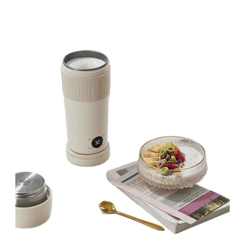 

Portable electric water cup, automatic stirring milk frother, small office travel coffee, boiling water milk frother cup