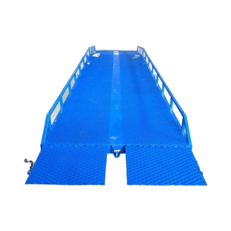Loading and unloading truck lifting platform container, loading and unloading ramp platform loading mobile