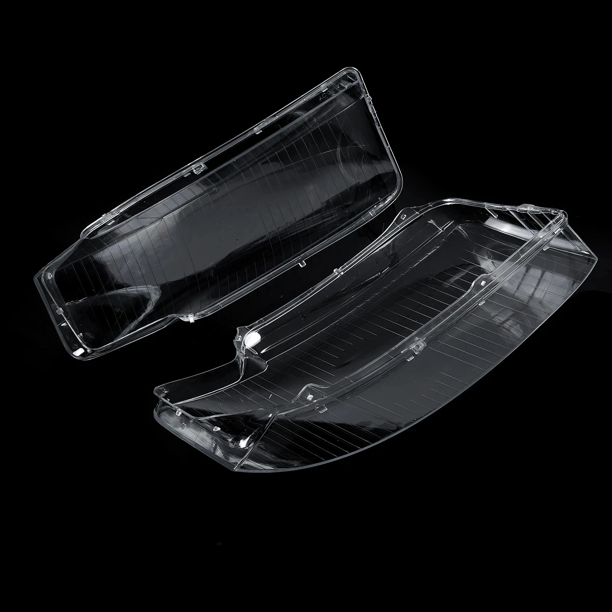 Left/Right Front Headlight Lens Cover For Audi A4 B6 2002 2003 2004 2005 Clear Car Headlamp Cover Shell Transparent Lampashde