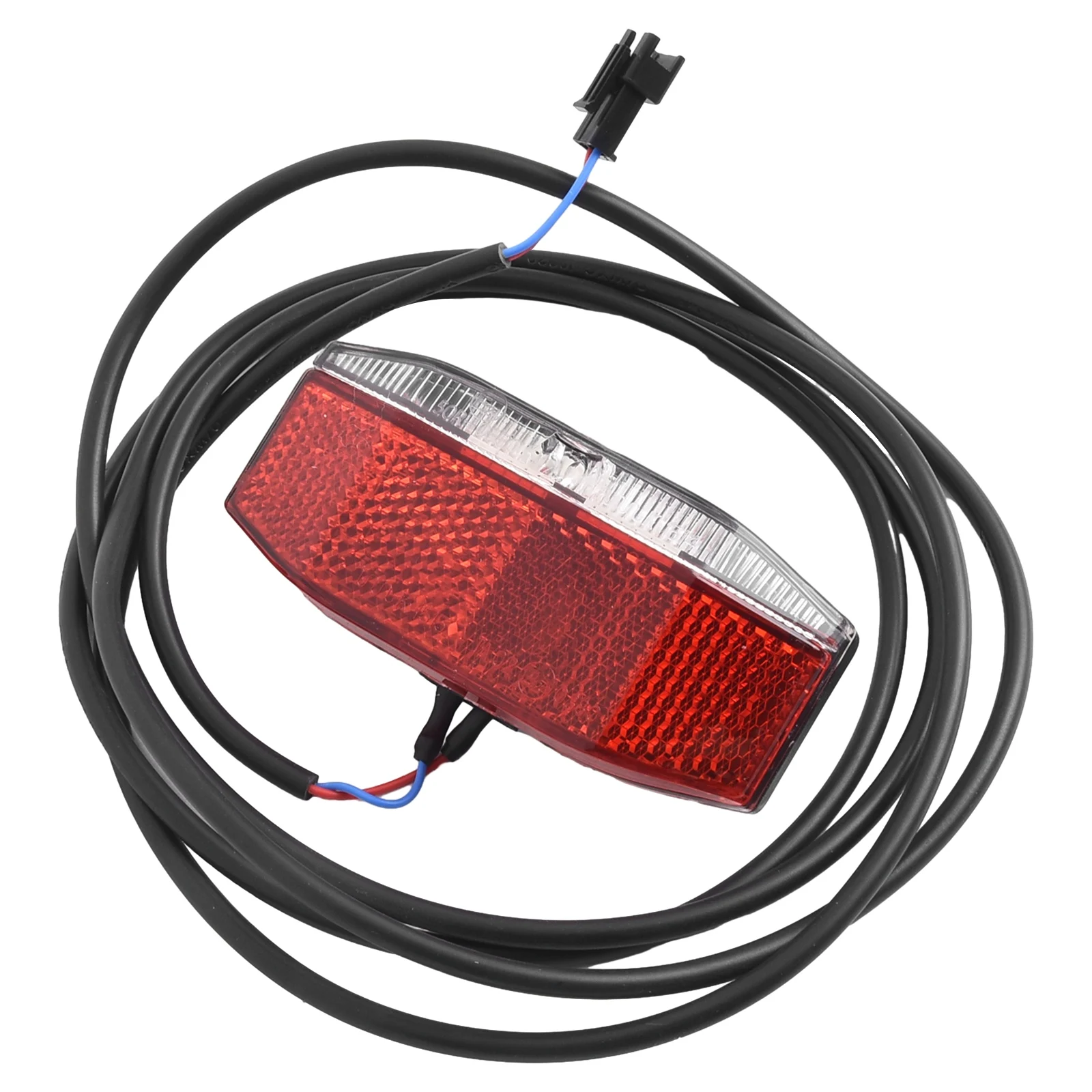 6-48V Electric Bicycle Ebike LED Rear Light TailLight Lamp Waterproof Night Riding Safety Warning Tail Light E-bike Acessories