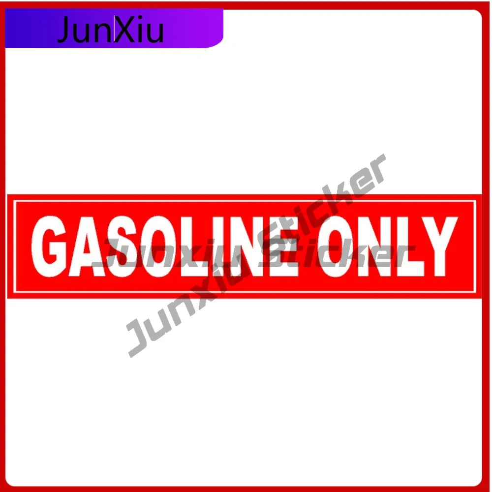 

GAS Fuel Only Gas Diesel Sticker Caution Decal Truck Tank Vinyl Safety Warning Stickers X 500 Motorcycle Waterproof Sticker