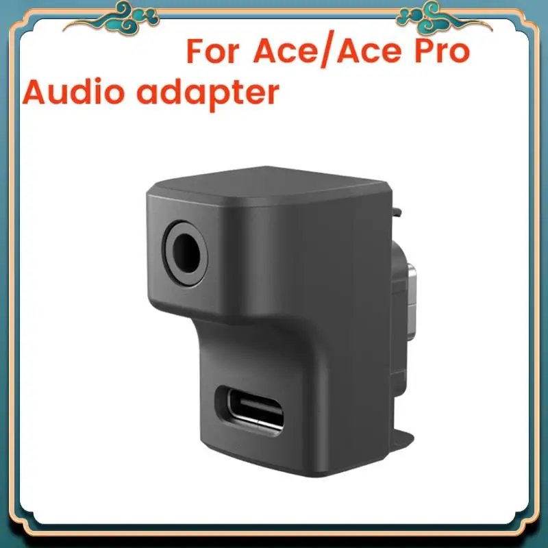 محول ABJG-Audio أثناء شحن ملحقات الميكروفون الخارجي لـ Ace Pro/Ace