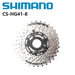 Shimano HG51 HG41 7S  8 Speed Mountain Bike Bicycle Cassette Freewheel 7/8 Speed Flywheel 11-28T 11-32 11-34T For MTBBicycle