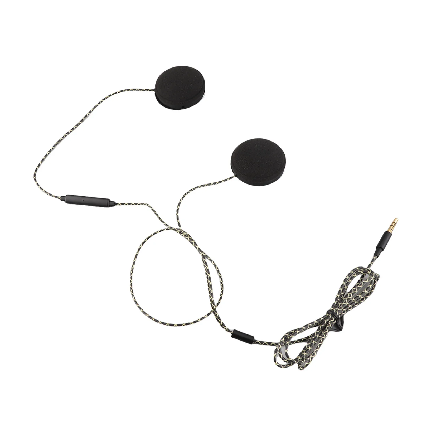 TPE 3.5 مللي متر 1.2 متر دراجة نارية خوذة سماعة ل iOS أندرويد الهواتف خوذة سماعة حر اليدين الاتصال خوذة سماعة الموسيقى