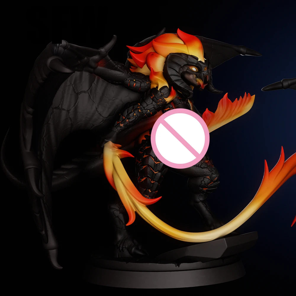 1/24 NSFW Belle Balrog Sexy Balrogs résine modèle Figure jouet artisanat non assemblé Miniature réduction Statue non peint Kit