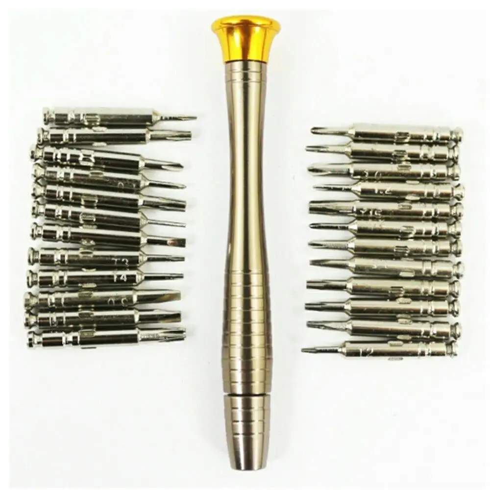 Hot 25 In 1 Torx Precision Screwdriver Bit Set Hand Tools Screw Driver Kit Screwdriver Set For Xiaomi Mobile Phones Repair Tools