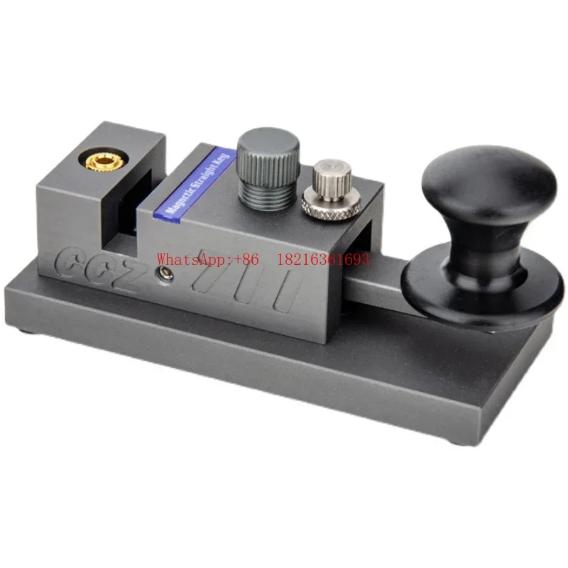 Limited Offer CCZ 711 Second Generation CW Key Magnetic Straight Key PRO CW Trainer 2.8-inch Screen